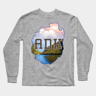 ADK River Scene Long Sleeve T-Shirt